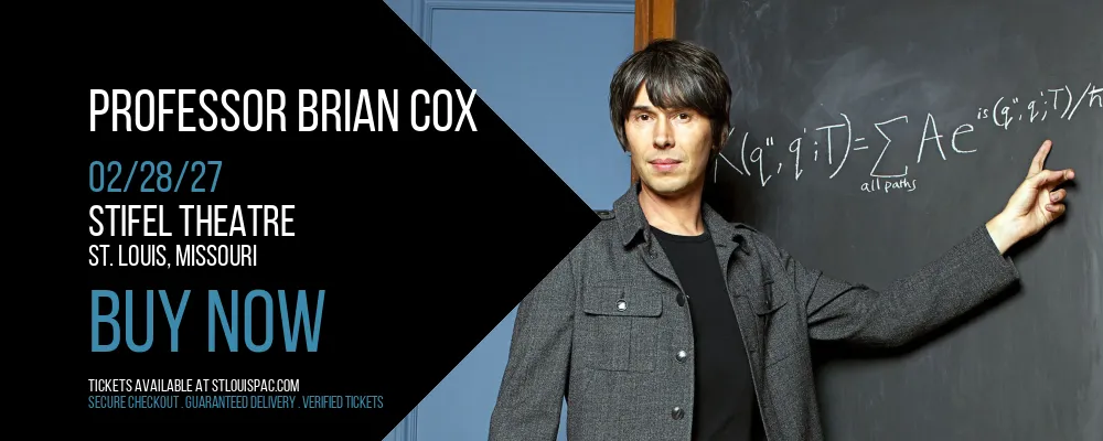 Professor Brian Cox at Stifel Theatre