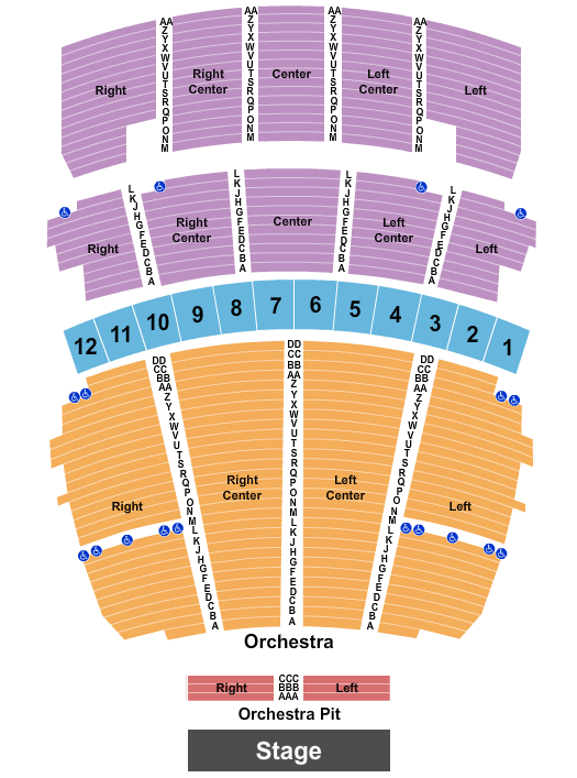 stifel theatre seating chart
